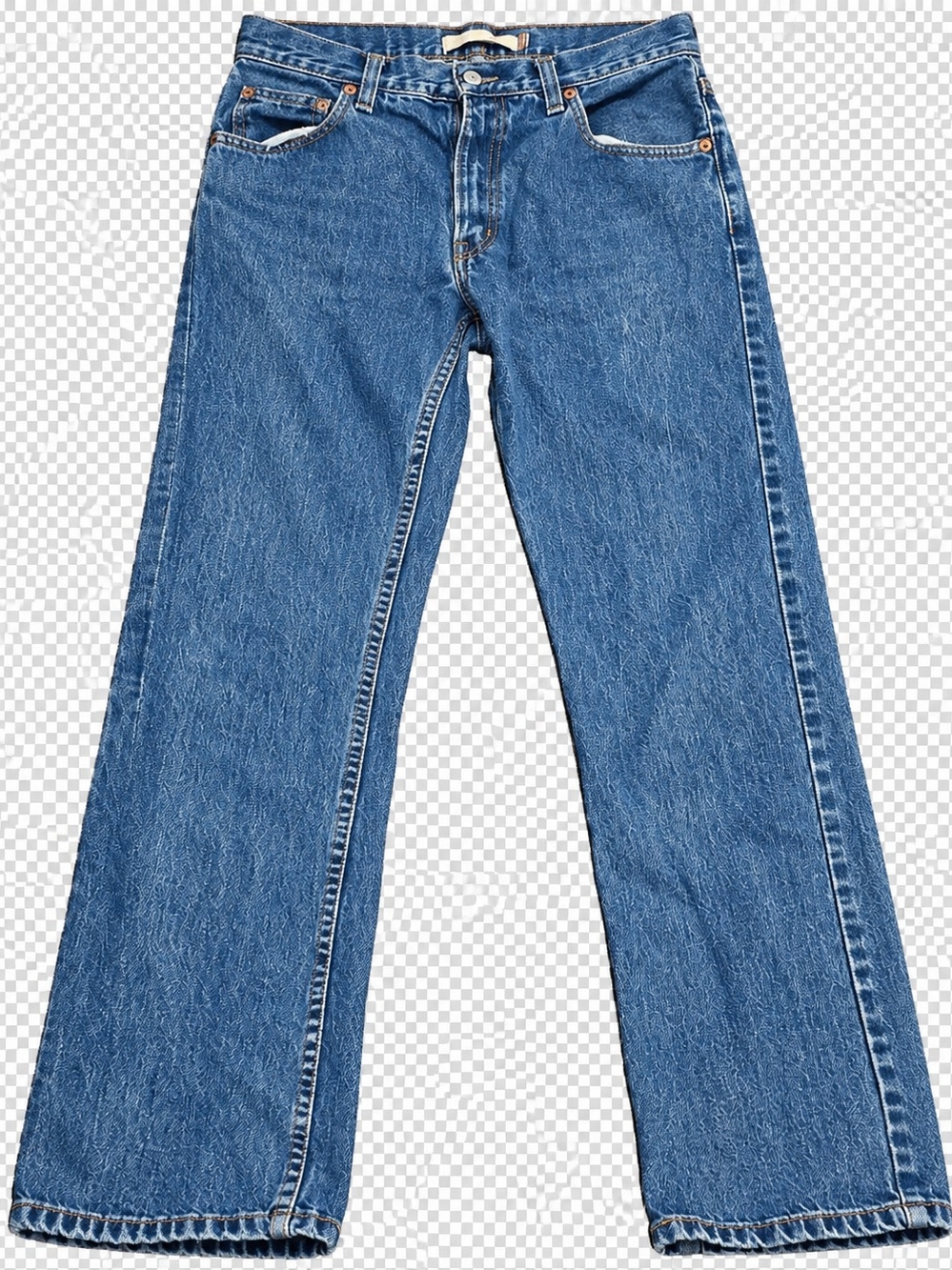 Levi’s 505 Straight-Fit Jeans Men’s 32x34 Medium-Wash Denim